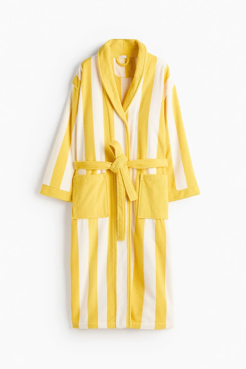 H&M Cotton terry dressing gown